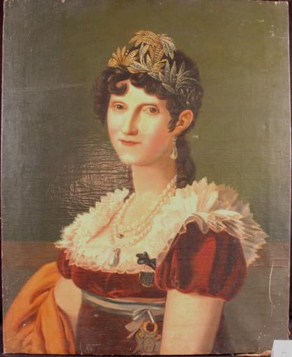 Portrait présumé de Marie-Louise de Bourbon, reine d’Étrurie (1782-1824)_0