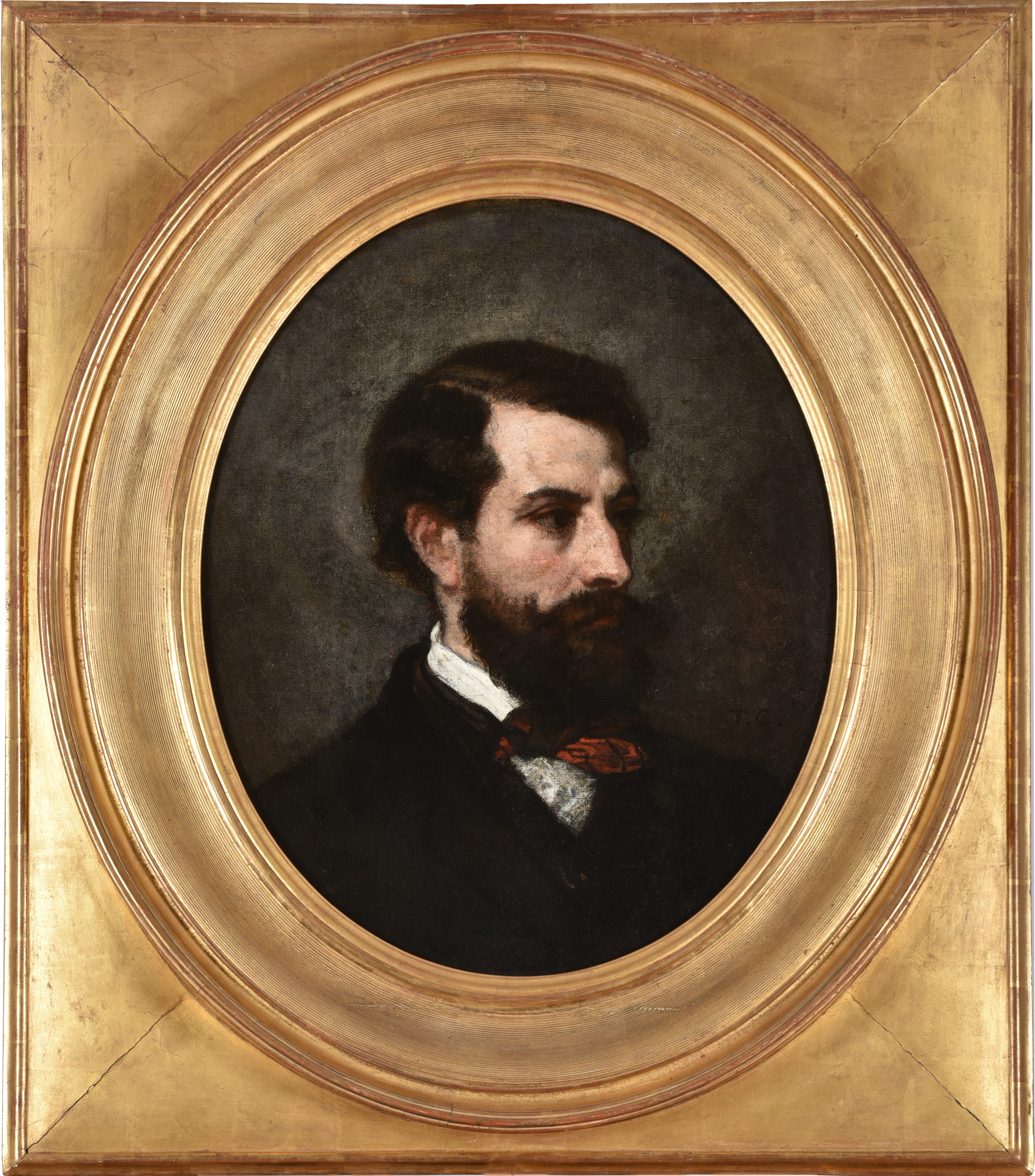 Portrait d'homme, Thomas Couture, 1868 vers