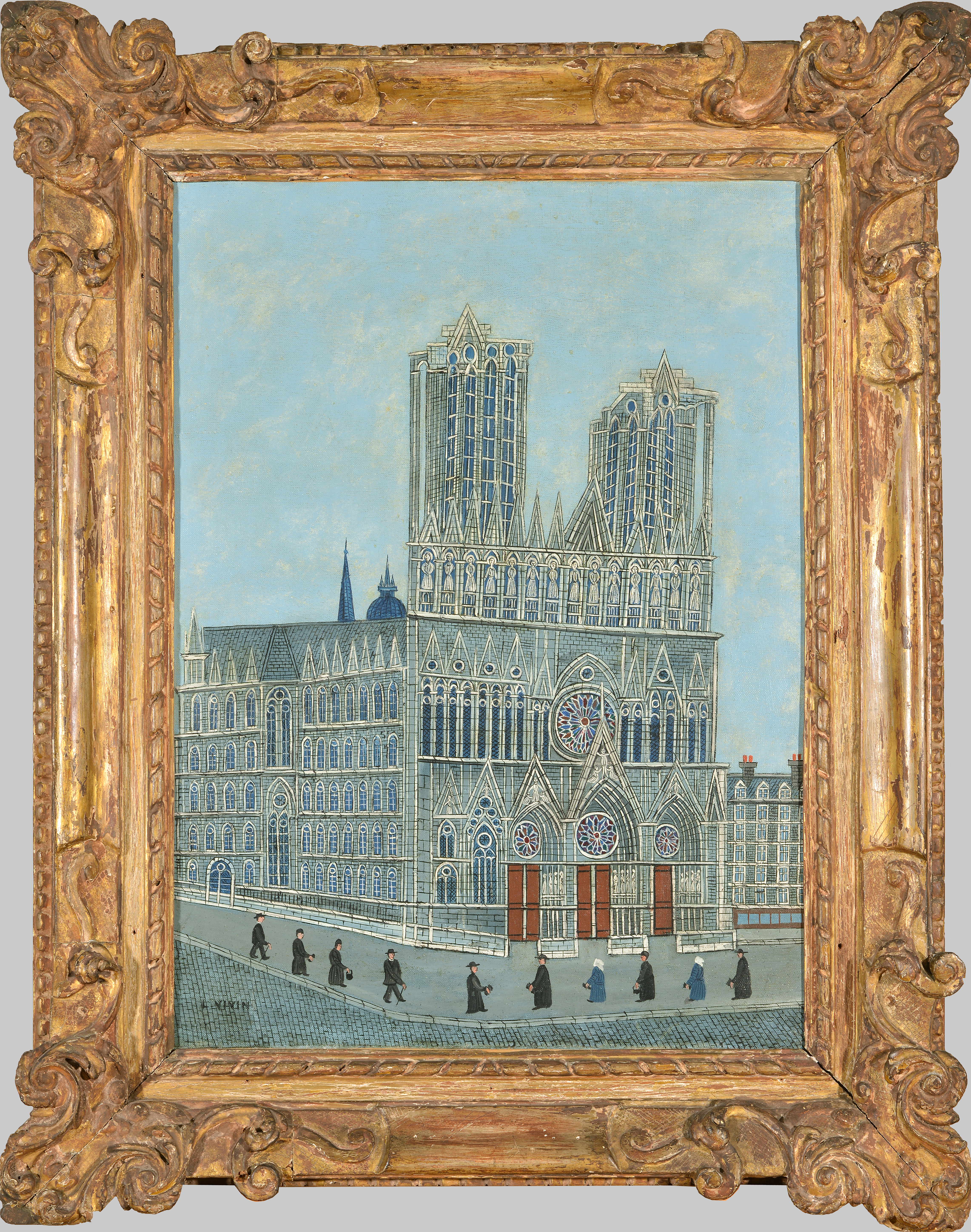 La cathédrale de Reims, Louis Vivin, 1923 vers