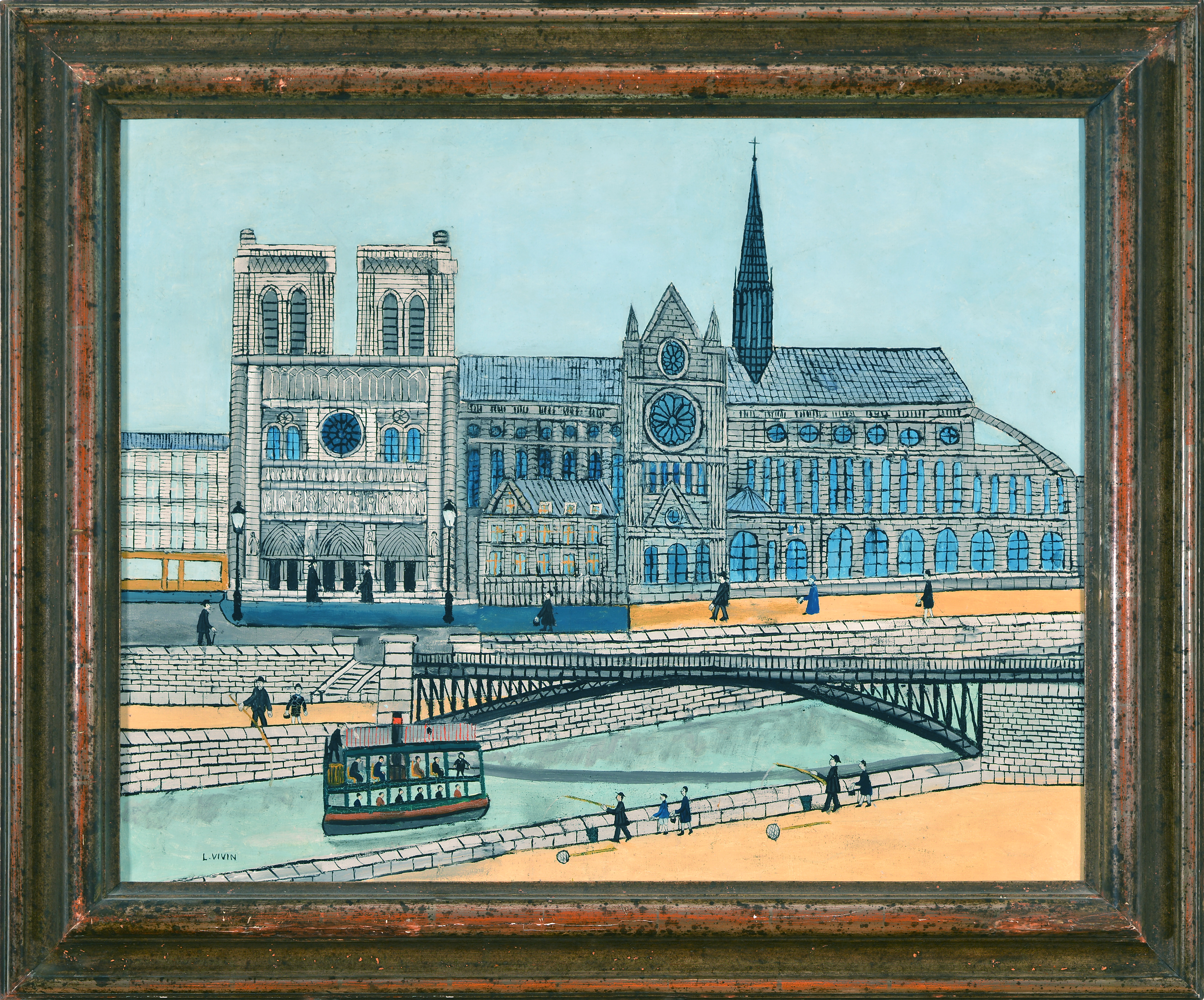 Notre-Dame de Paris, Louis Vivin, 1ère moitié 20e siècle
