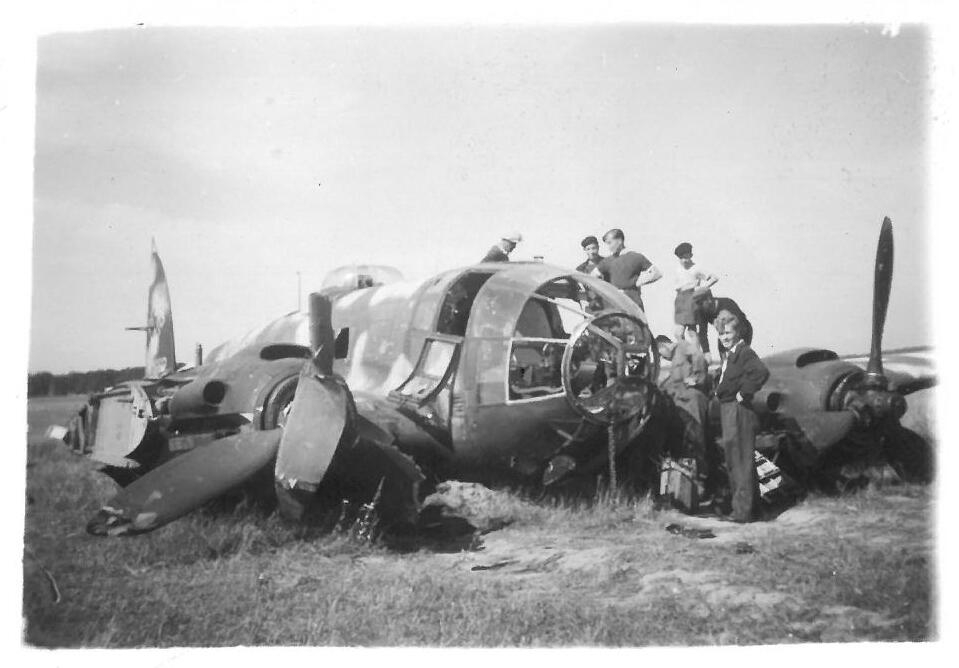 Bombardier Heinkel He 111 abattu à Malassise (Oise), 22 août 1944_0