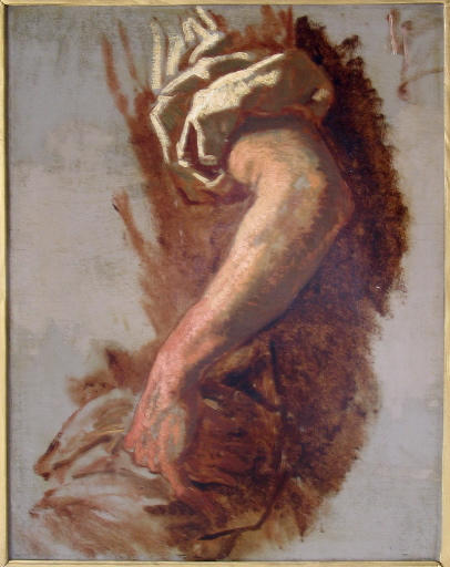 Bras gauche, Thomas Couture, 19e siècle