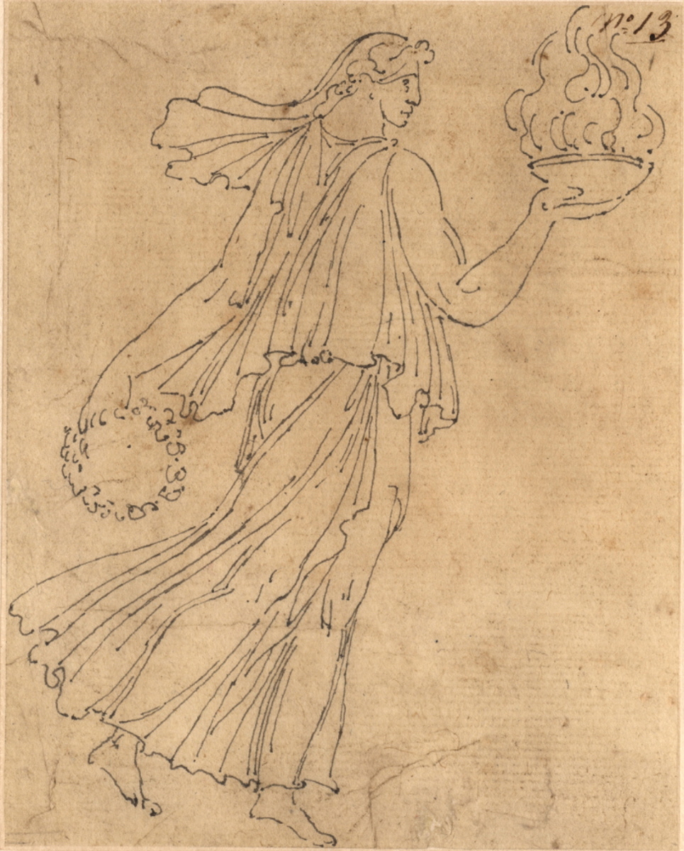 Vestale de profil, Félix Boisselier, 1795-1805