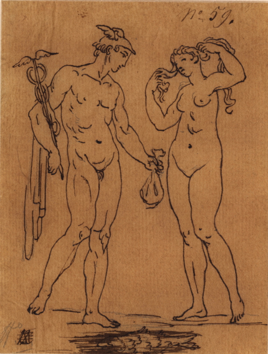 Mercure et Vénus, Félix Boisselier, 1795-1805