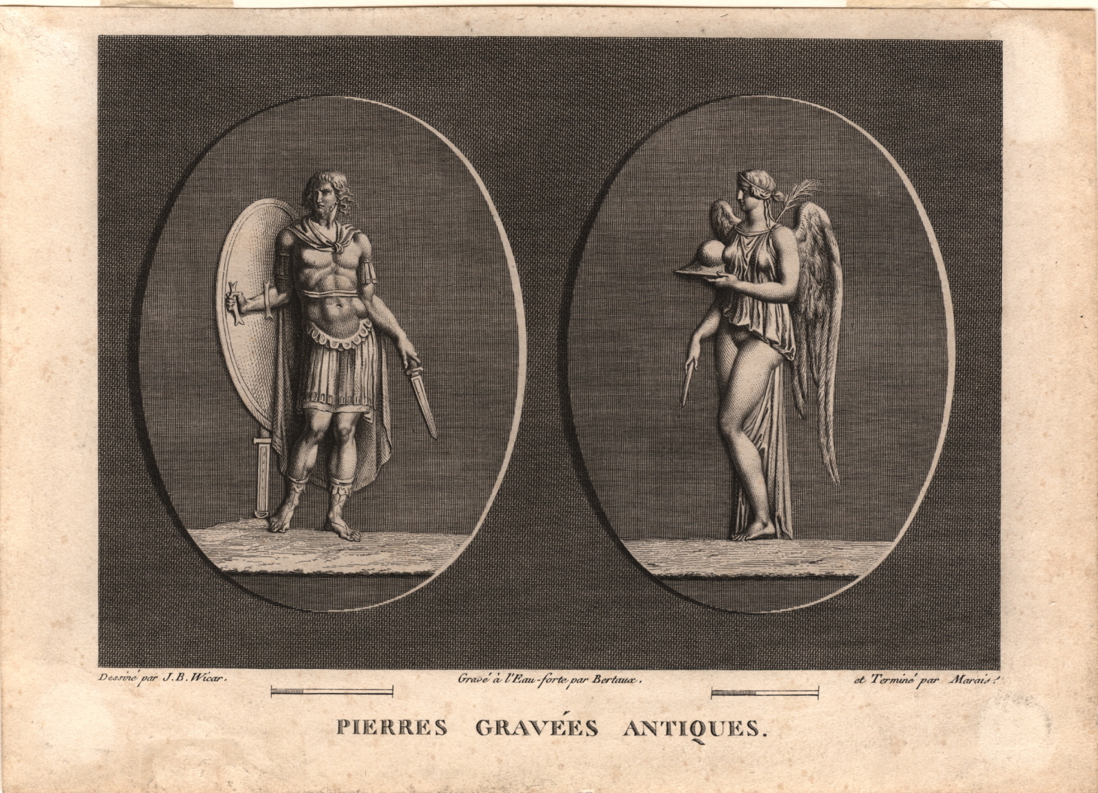 Général romain ; Victoire portant un casque (titre ancien)_0