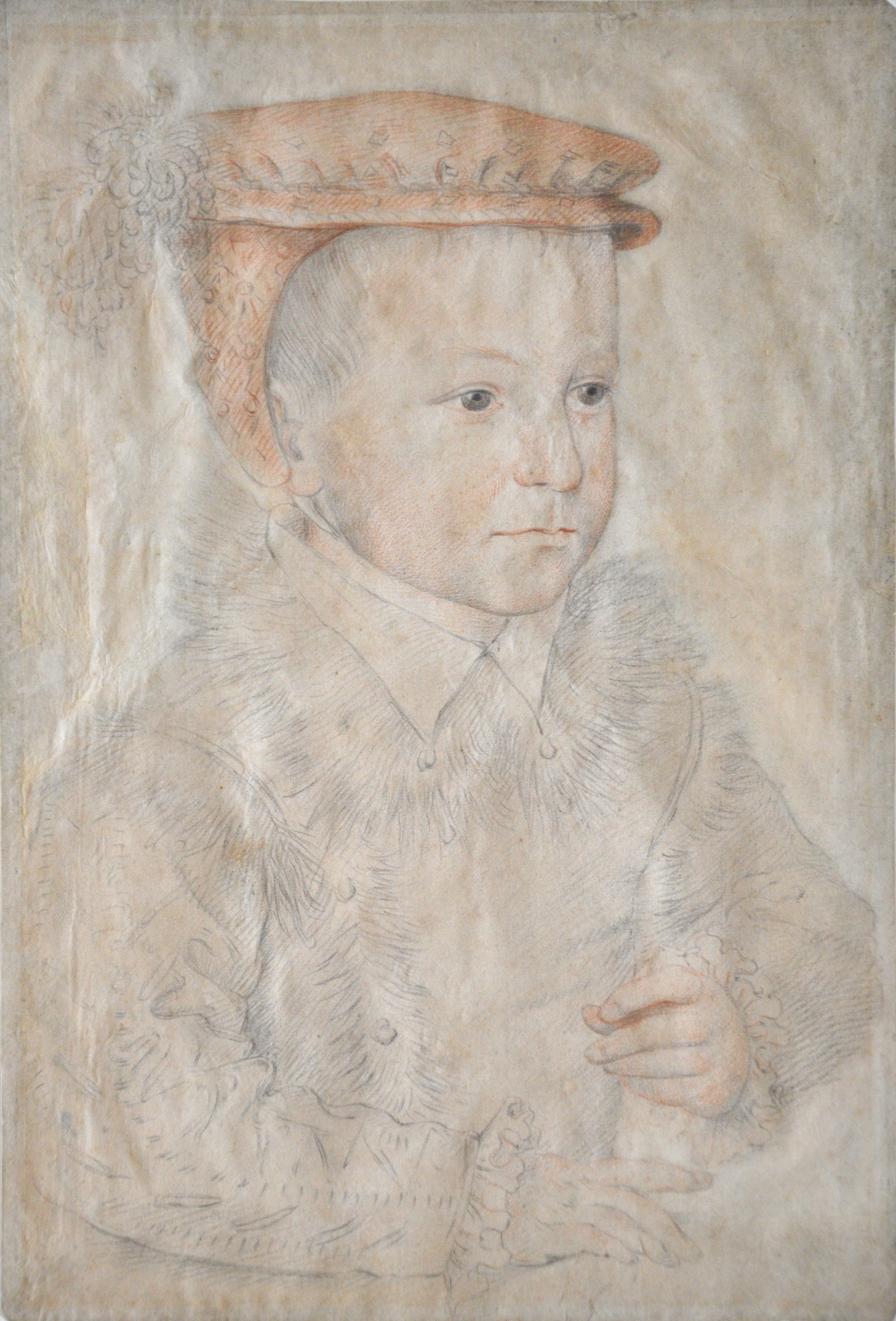 Portrait de Charles IX enfant (titre factice), Ignazio Enrico Hugford, 1737-1778