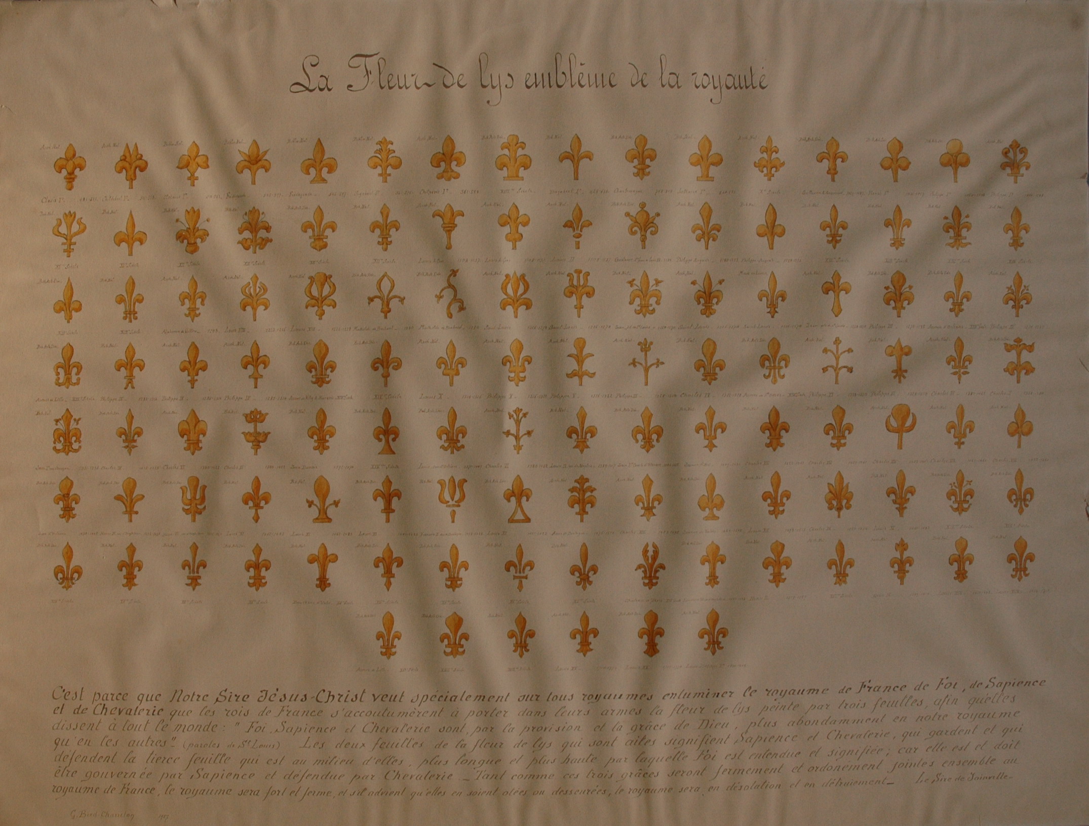 La Fleur de lys emblème de la royauté_0