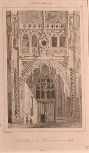 Portail sud de la cathédrale de Senlis (titre factice)_0