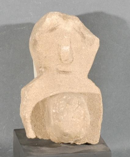 Ex-voto du temple de la forêt d'Halatte, femme enceinte (?)_1