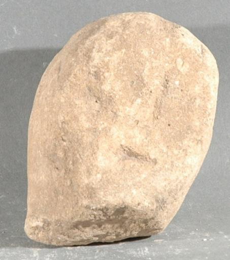 Ex-voto du temple de la forêt d'Halatte, tête d'homme_0