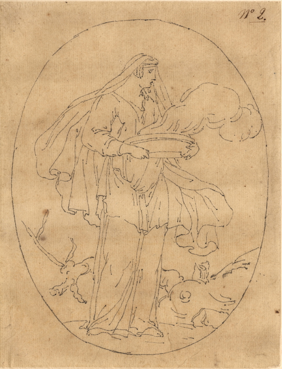 Allégorie du feu, Félix Boisselier, 1795-1805