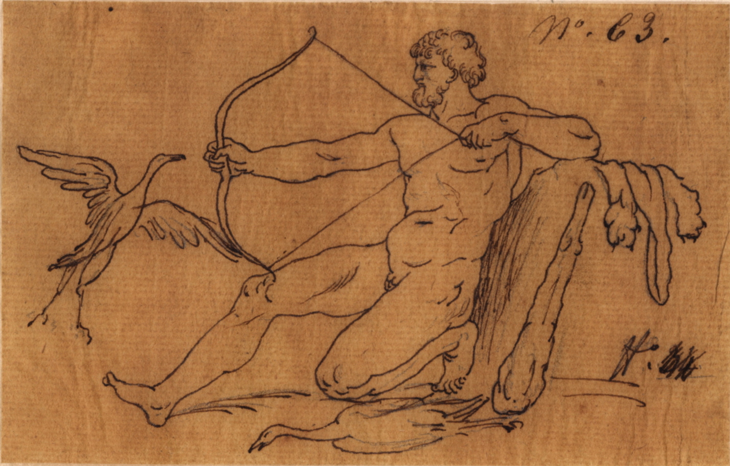 Hercule et les oiseaux du lac Stymphale, Félix Boisselier, 1795-1805