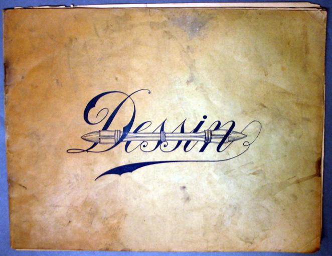 Carnet de dessins, Valentine Reyre, 1ère moitié 20e siècle