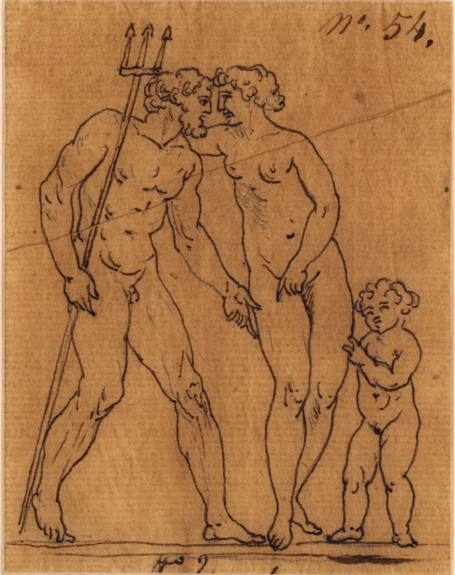 Neptune, Vénus et Amour, Félix Boisselier, 1795-1805