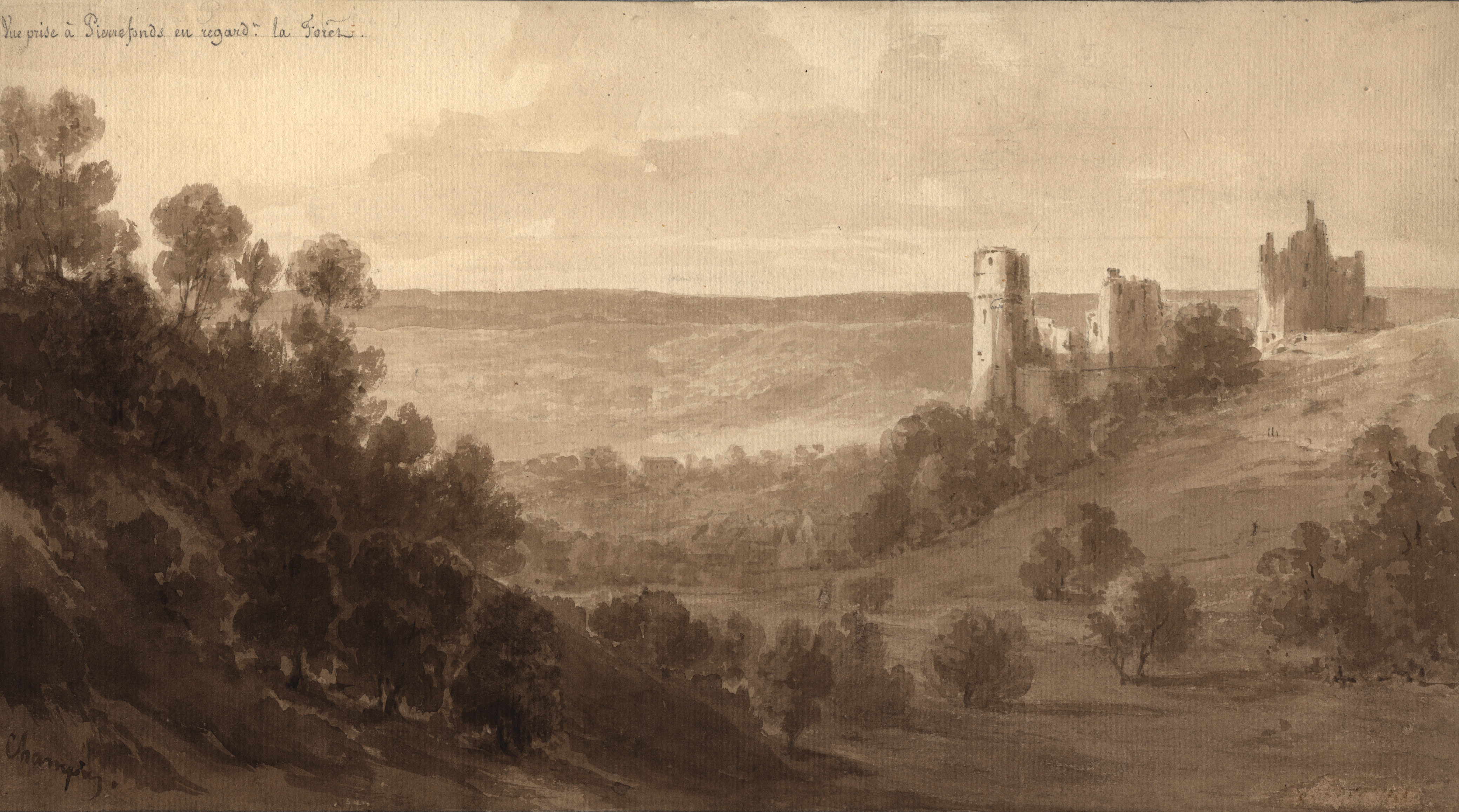 Pierrefonds (Oise), Jean-Jacques Champin, 1840-1847