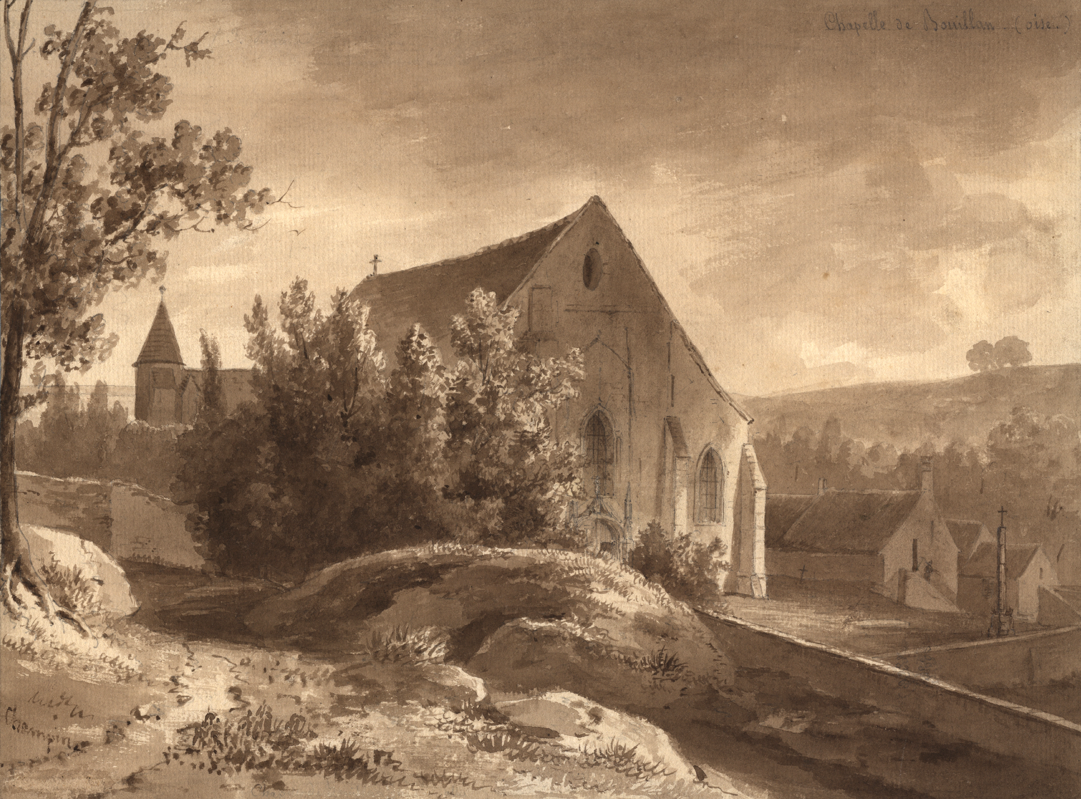 La chapelle de Bouillan (Oise), Jean-Jacques Champin, 1840-1847