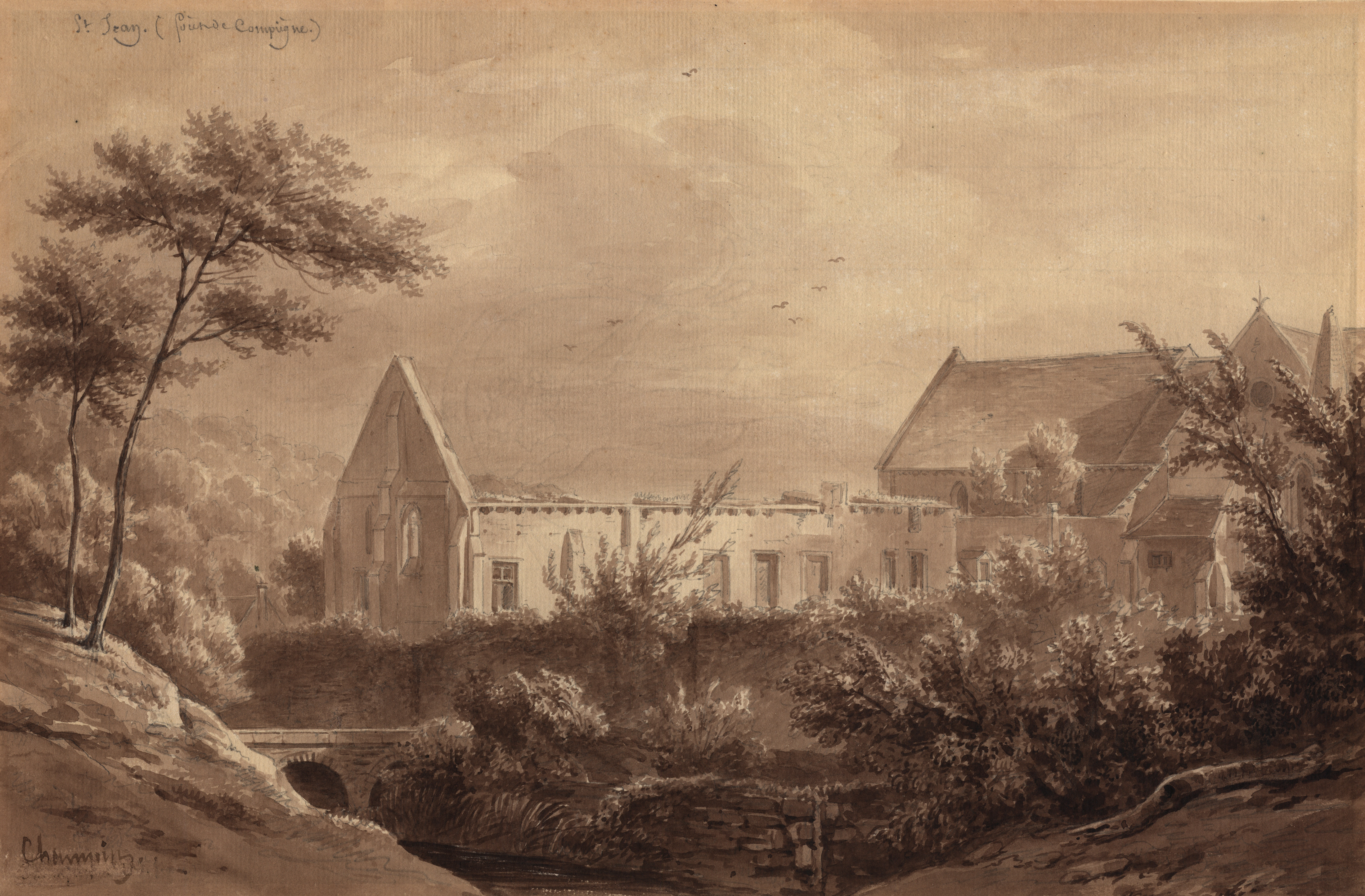 Saint-Jean, forêt de Compiègne (Oise), Jean-Jacques Champin, 1840-1847