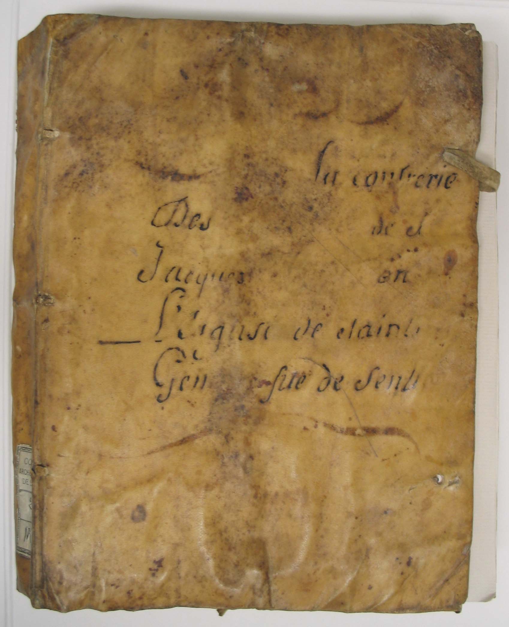 Livre de la confrérie des pèlerins de Saint Jacques_2