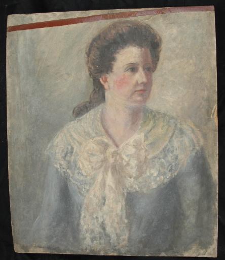 Portrait de Pepita Reyre, mère de l'artiste (?), Valentine Reyre, 1905-1910