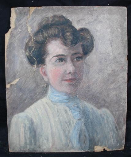 Portrait d'une femme, Valentine Reyre, 1905-1910