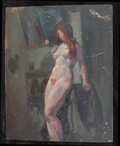 Académie de femme nue, Valentine Reyre, 1914 vers