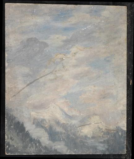 Paysage de montagne en Auvergne, le Mont Dore, Valentine Reyre, 1909