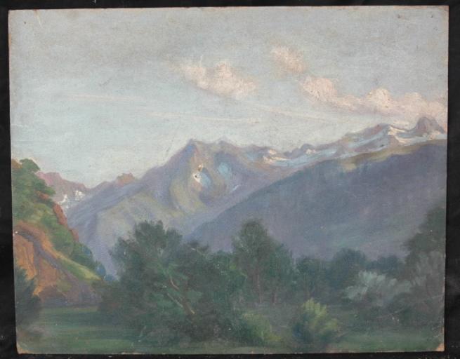 Paysage de montagne en Auvergne, le Mont Dore_0