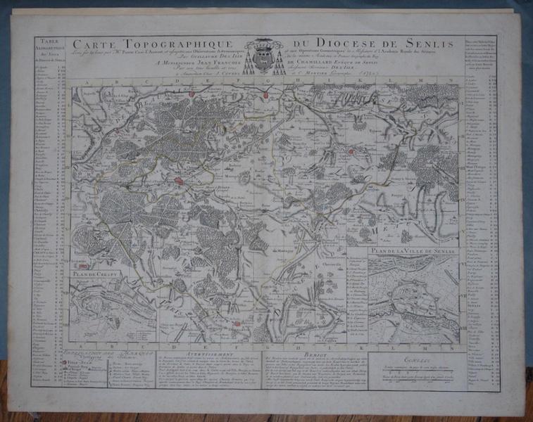 Carte topographique du Diocèse de Senlis (titre inscrit)_0