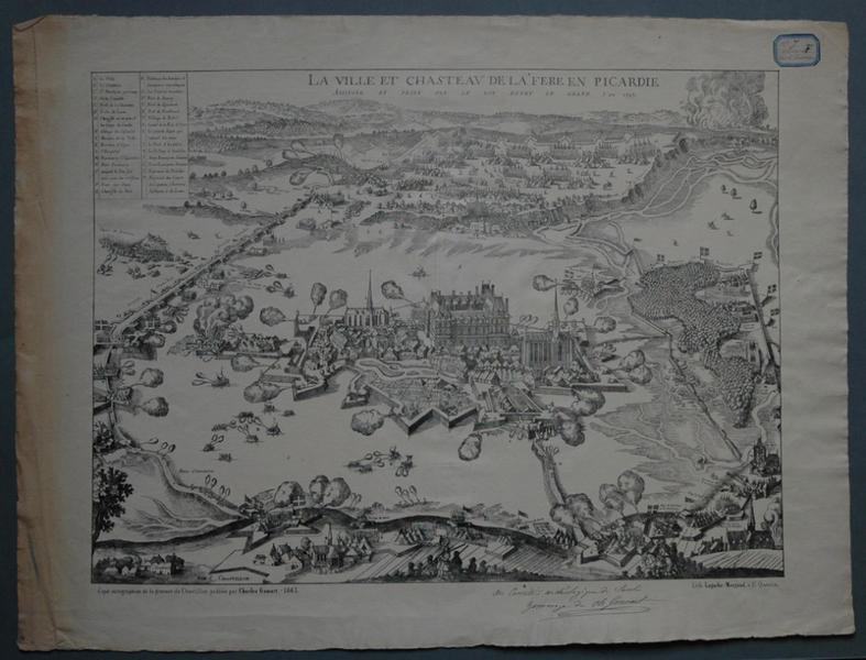 La ville et le château de la Fère en Picardie (titre inscrit)_0