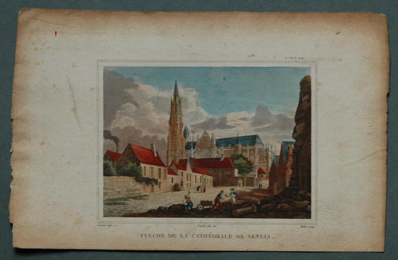 Flèche de la cathédrale de Senlis (titre inscrit), Christophe Civeton, 1ère moitié 19e siècle