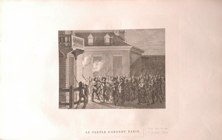Le peuple gardant Paris, 12-13 juillet 1789 (titre factice)_0