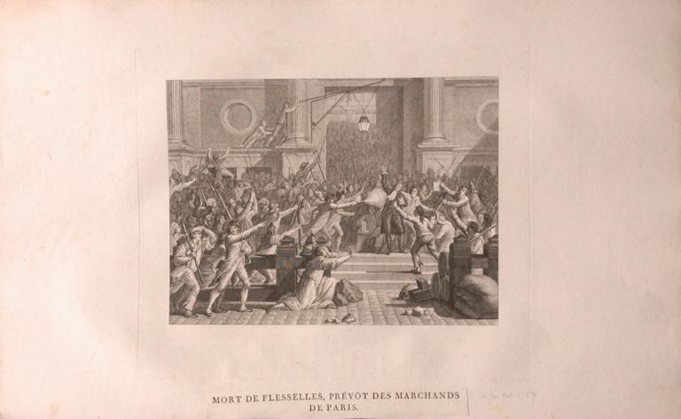 La mort de Flesselles, 14 juillet 1789 (titre factice)_0