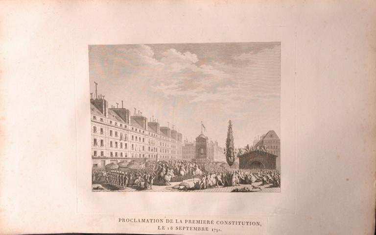 Proclamation de la 1ère Constitution, 18 septembre 1791 (titre factice)_0