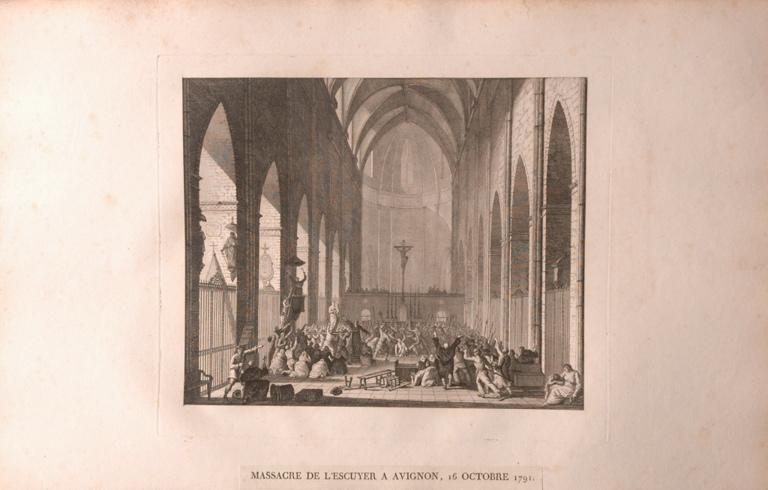 Massacre de l'Escuyer à Avignon, 16 octobre 1791 (titre factice)_0