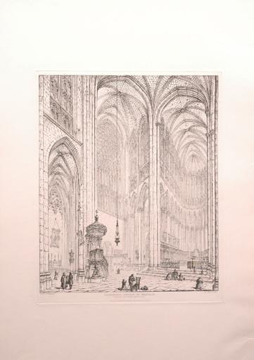Le choeur de la cathédrale de Beauvais (Oise) (titre factice)_0