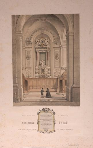 Eglise Notre-Dame, Chantilly (Oise), Auguste Bry, 1852
