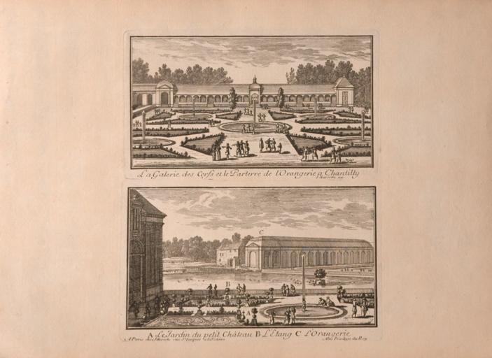 Vues du château de Chantilly (Oise) (titre factice)_0