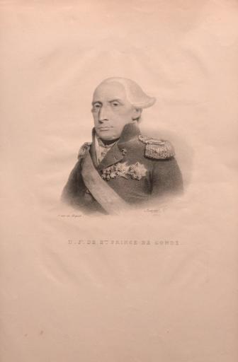 Portrait du Prince de Condé, Jean-Baptiste Mauzaisse, 1823