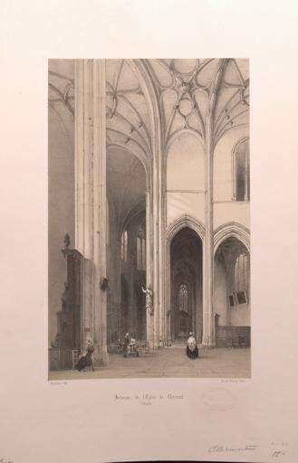 Intérieur de l'église de Clermont_0