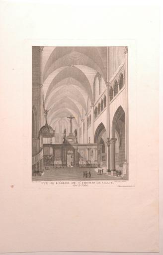 Vue de l'église Saint Thomas, Crépy-en-Valois (Oise)_0
