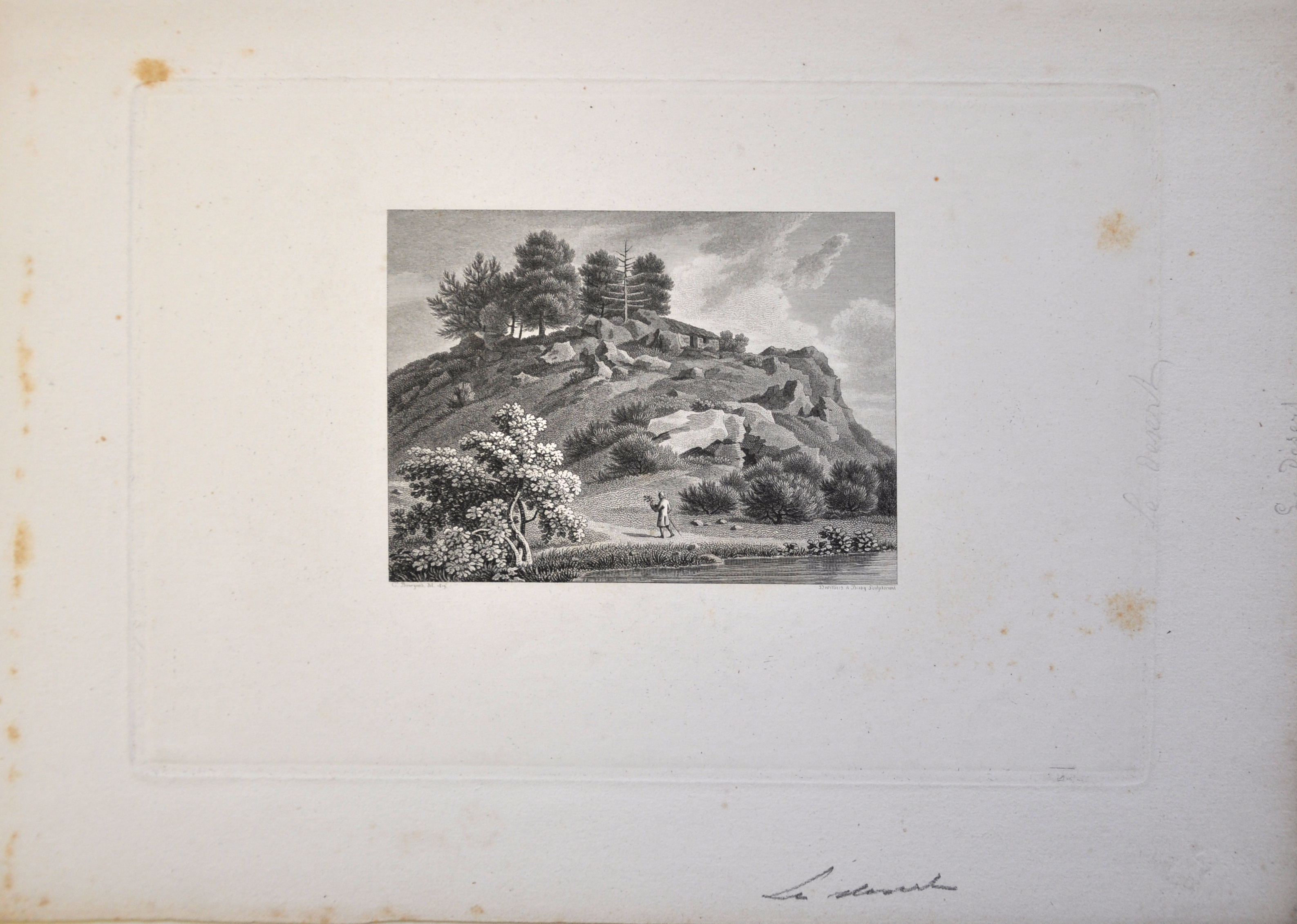 La cabane de Jean-Jacques Rousseau, Ermenonville (Oise) (titre factice)_0