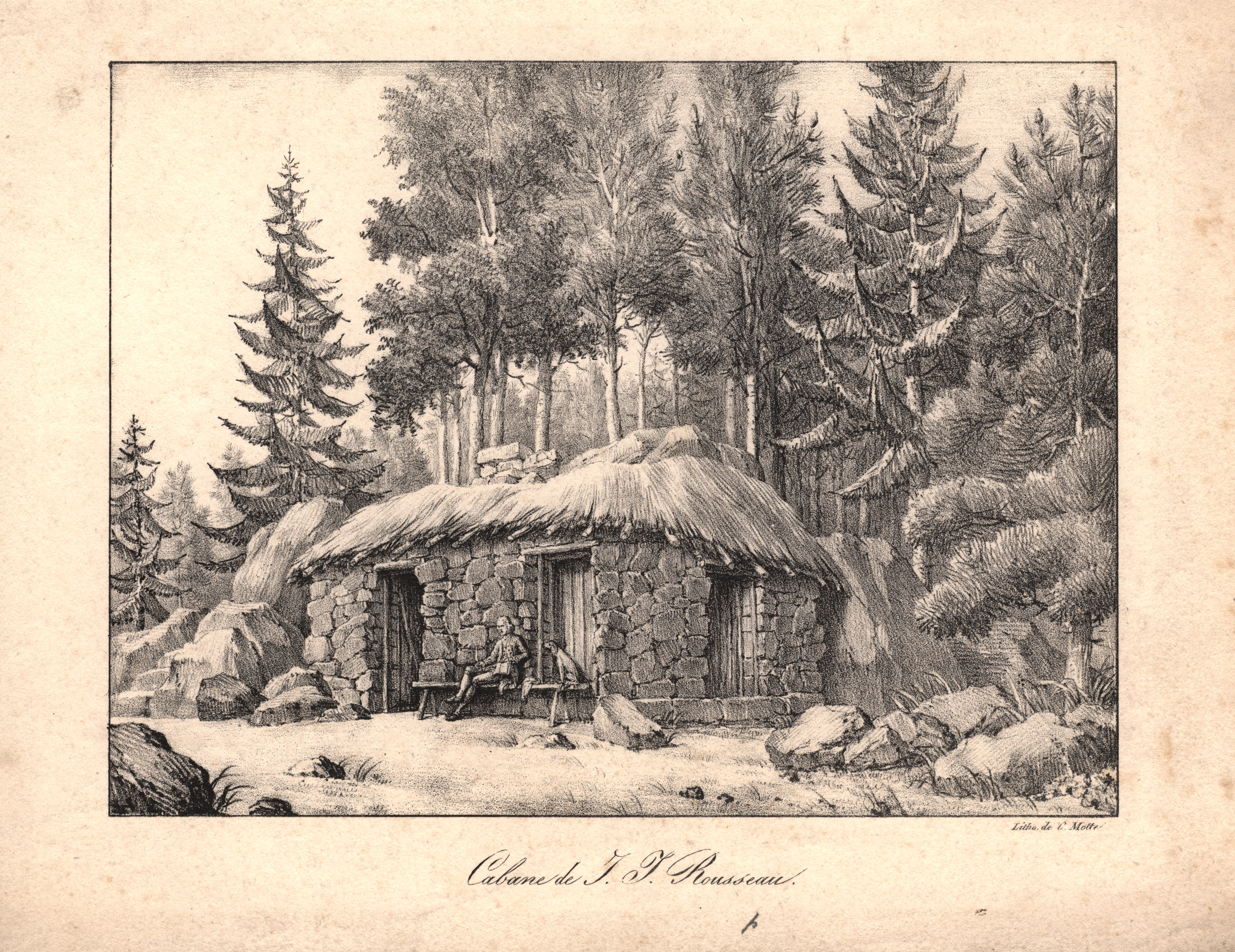 Cabane de Jean-Jacques Rousseau, Ermenonville (Oise)_0