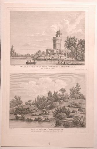 La tour de la Belle Gabrielle et le désert d'Ermonville (Oise) (titre factice)_0