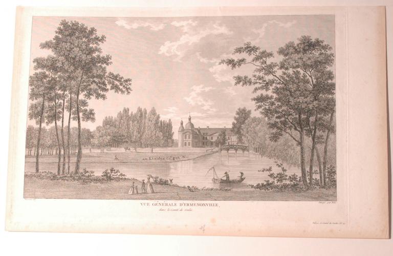 Vue générale d'Ermenonville (Oise)_0