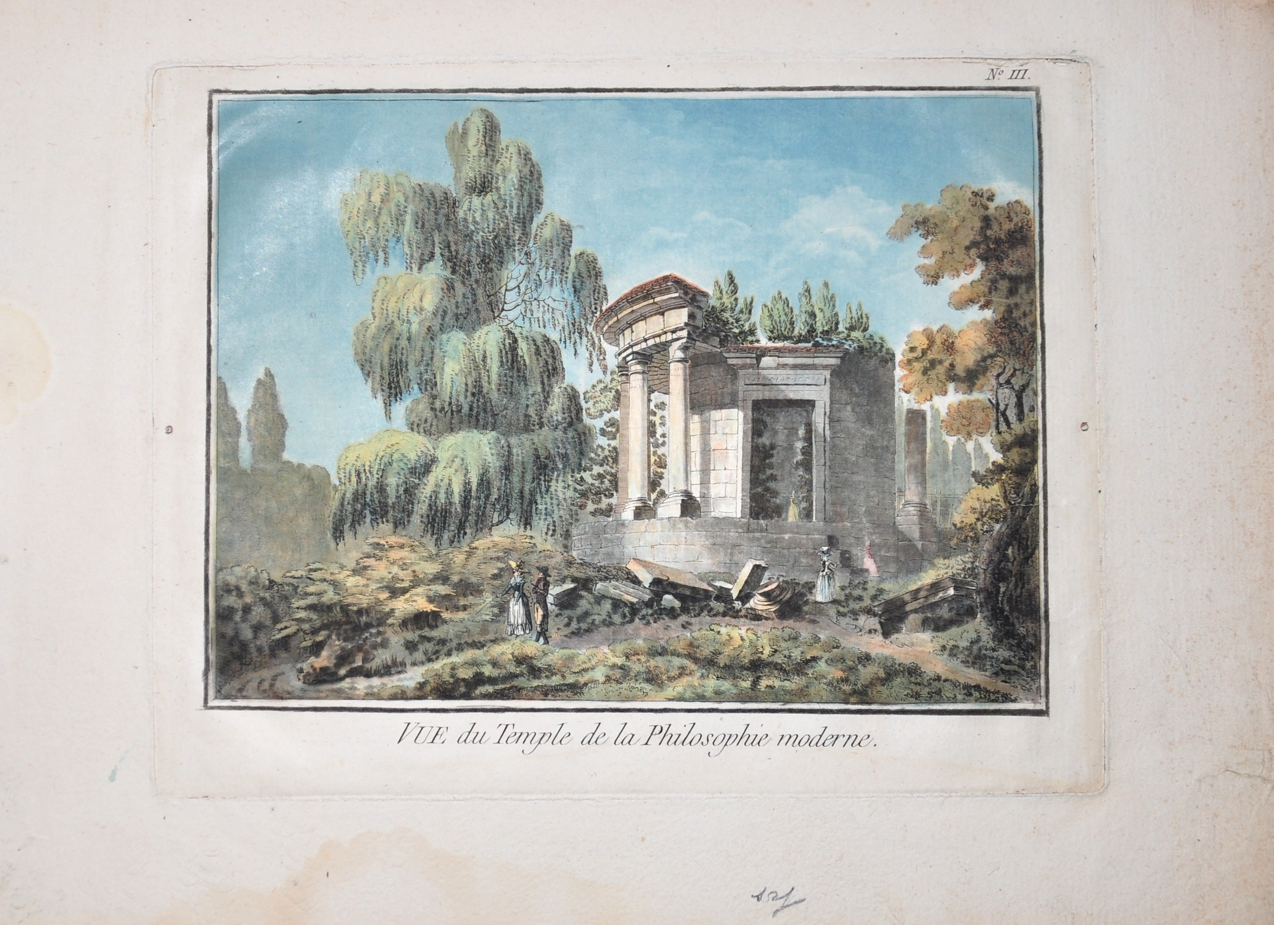 Vue du Temple de la Philosophie moderne, Ermenonville (Oise)_0