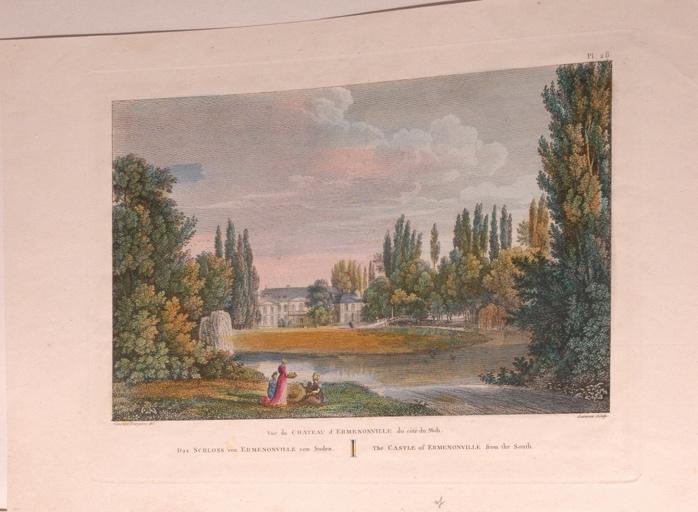 Vue du château d'Ermenonville (Oise)_0