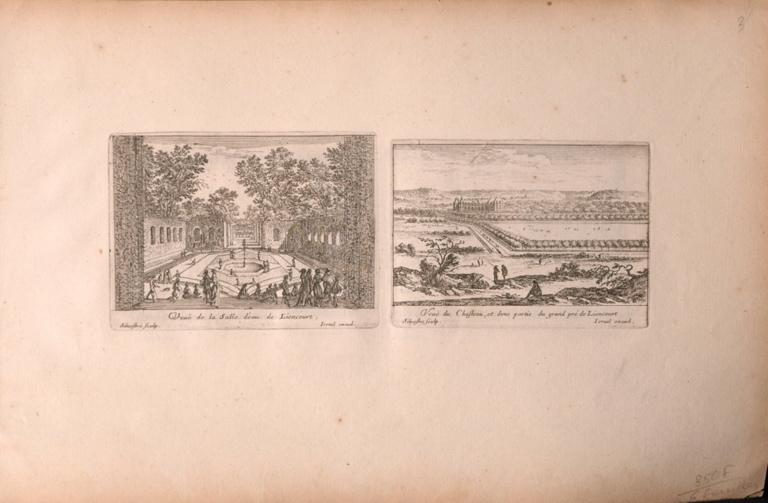 Diverses vues de Liancourt : la Salle d'Eau et le château (titre factice)_0