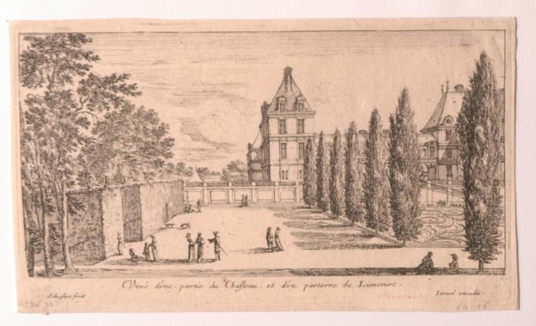 Vue d'une partie du château de Liancourt (Oise)_0