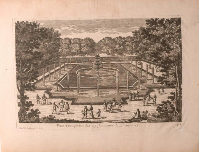 Vue et perspective des 25 fontaines de Liancourt (Oise)_0