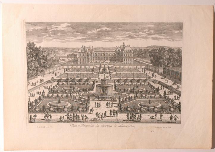 Vue et perspective du château de Liancourt (Oise)_0